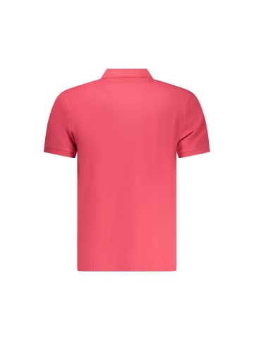 Rot Baumwolle Herren Polo Hemd