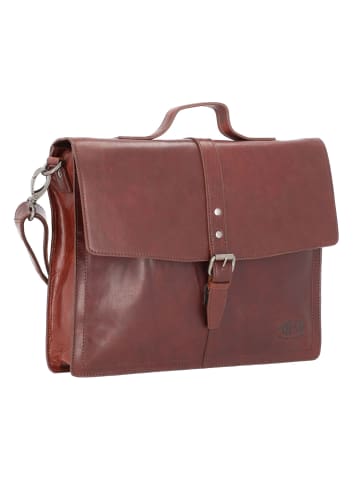 Aktentasche Leder 37 cm braun