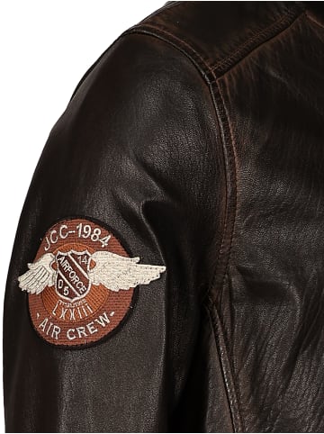 Lederjacke 31025205 in vintage brown
