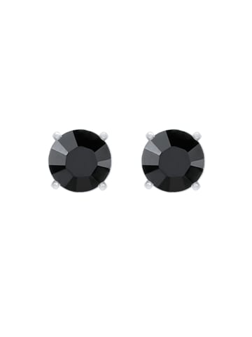 Ohrringe 925 Sterling Silber in Schwarz