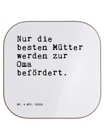 Bierdeckel Nur die besten Mütter... mit Spruch in Weiß
