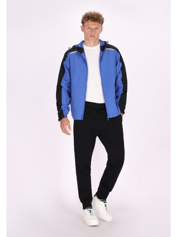 Herren Jacke in Königsblau Schwarz