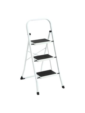 Trittleiter 3-stufig klappbar 47x7x110.7 cm