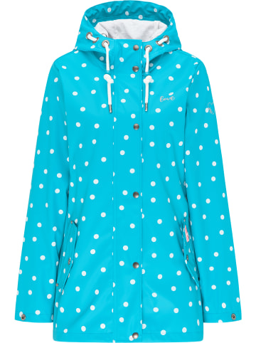 Damen Anorak in Türkis Aop