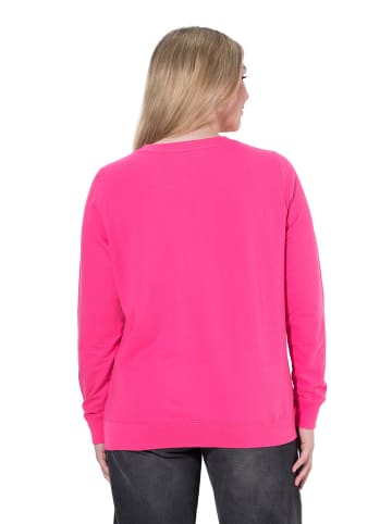 Sweatshirt in hibiskuspink