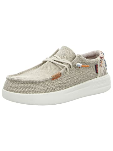 Sportlicher Slipper in beige