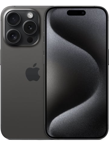 Apple iPhone 15 Pro 128GB refurbished in Titan Schwarz