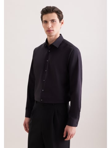 Business Hemd Shaped in Schwarz