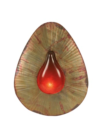 Bilderleuchte in rot - (L)40 cm x (B)9 cm x (H)50 cm