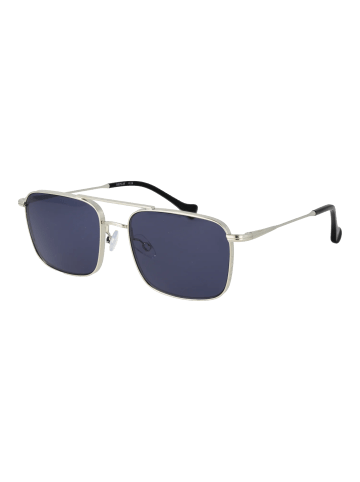 Unisex Sonnenbrillen Rechteck Silber