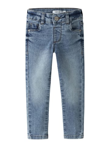 Jeans in Medium Blue Denim
