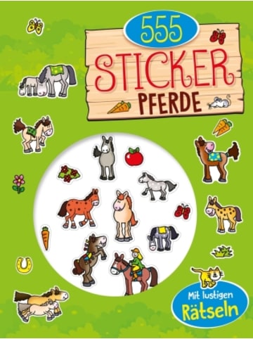 Buch - 555 Sticker Pferde