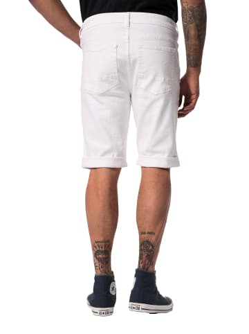 Bermuda in white denim