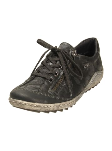 Komfort Schnürschuhe in Schwarz