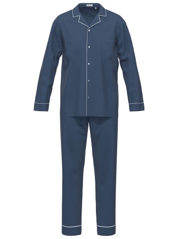 Pyjama Set lang in dunkelblau