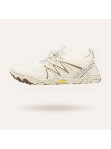 GripStep Barfußschuhe Beige-Braun 36