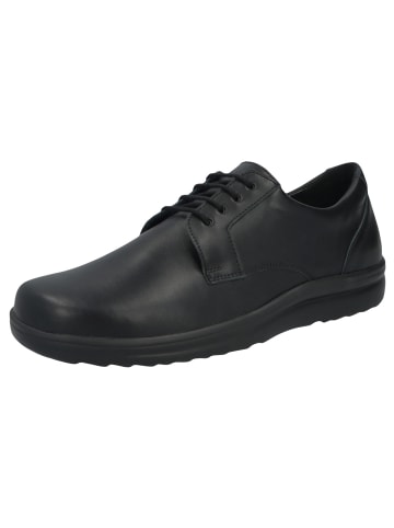 Schnürhalbschuh Albin in schwarz