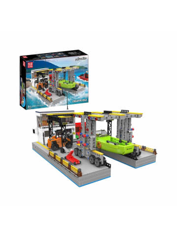 Mould King 10142 Dock Ship Repair Factory