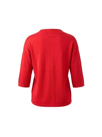 Rot Viskose Damen Pullover