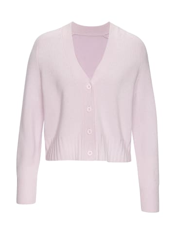 Strickjacke in rosé