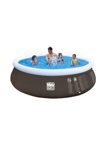 Quick Up Pool Set ca. 396 x 84 cm in Braun ab 6 Jahre
