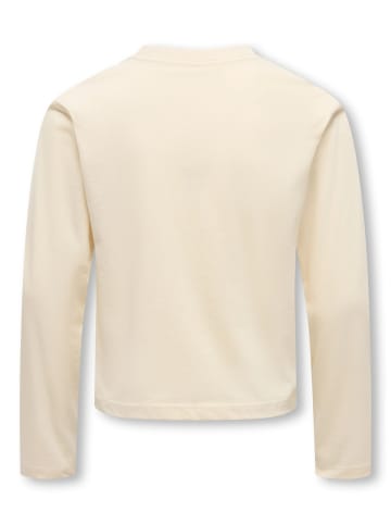 Langarmshirt Herz und LOVE-Print Kogmilo in birch only