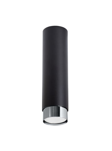 Plafond CROWN 22,5 Schwarz/Chrom H 22,5 cm