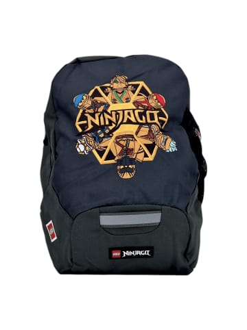 Rucksack Kids Ninjago Team Golden in Schwarz