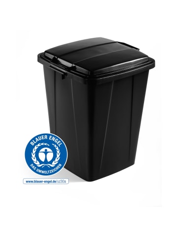 Abfallbehälter Durabin ECO 90L quadratisch schwarz