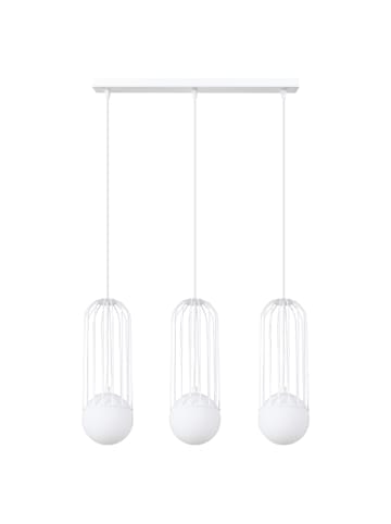 Pendelleuchte BELINDA 3L  Weiß H 209