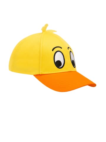 Snapback Cap Maus - Ente Mascot in gelb-orange