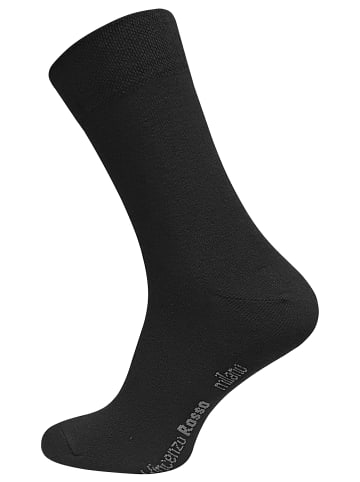12 Paar Herren Business-Socken in Schwarz