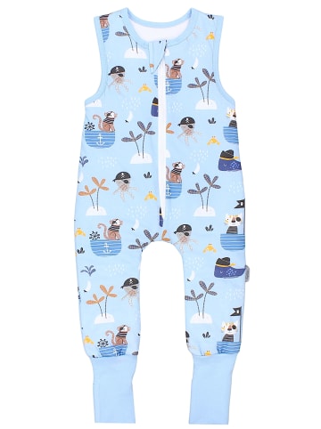 Baby Ganzjahresschlafsack mit Beinen 2,5 Tog in blau Modell 2