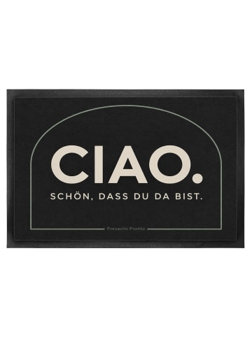 Schmutzmatte Fußmatte minimalistisch Design mit... in Weiß