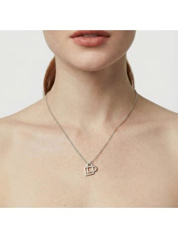 Halskette Keep Loving in silber