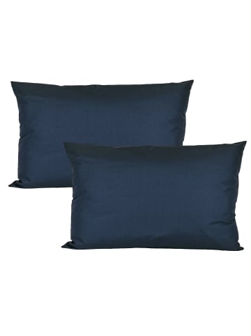 2er Set Outdoor Kissenhülle 30x50cm Uni in Limette