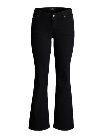 Bootcut-Jeans in Black Denim