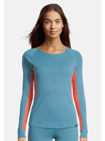 Thermo-Unterhemd / Shirt Sportiv in Türkis / blau