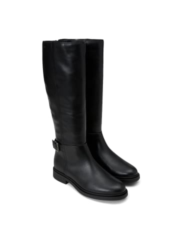 Langschaftstiefel Model Paula in Schwarz