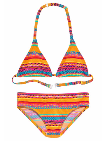 Triangel-Bikini in gelb