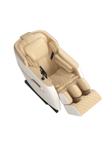 Premium Weiß Massagesessel in Weiß 115x100x75cm