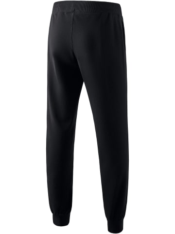 Herren Sweatpants mit Buendchen in schwarz