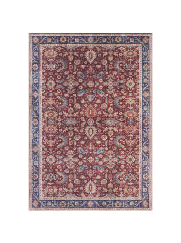 Vintage Teppich Vivana in Bordeauxrot