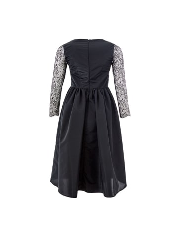 Schwarz Polyester Cocktail Kleid