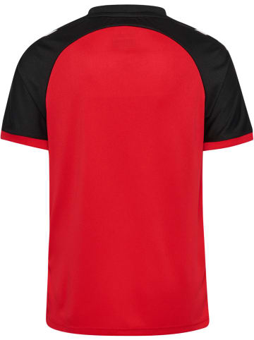 T-Shirt Raglanärmel Hmlmatch Kinder in TRUE RED/BLACK