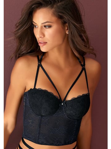 Corsage in schwarz