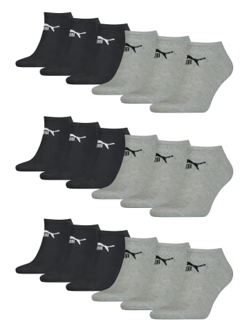 Socken ELEMENTS SNEAKER 18P in 666 - black/grey