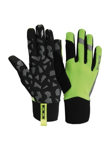 Herbst-Winter Handschuhe Early Fog in Gelb-Schwarz