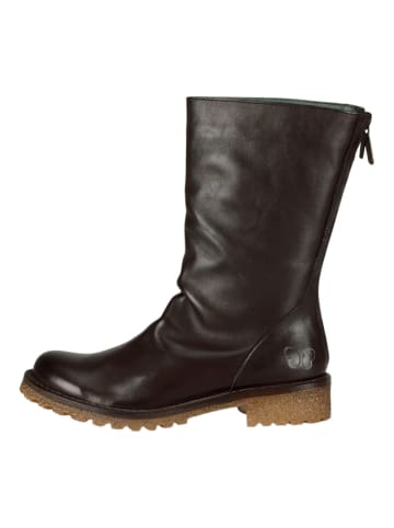 Stiefel Dunkelrot