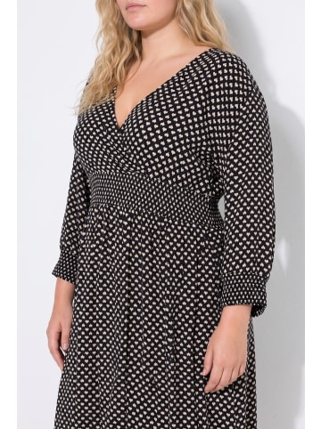 Midikleid in schwarz